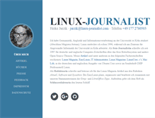 Tablet Screenshot of linux-journalist.com